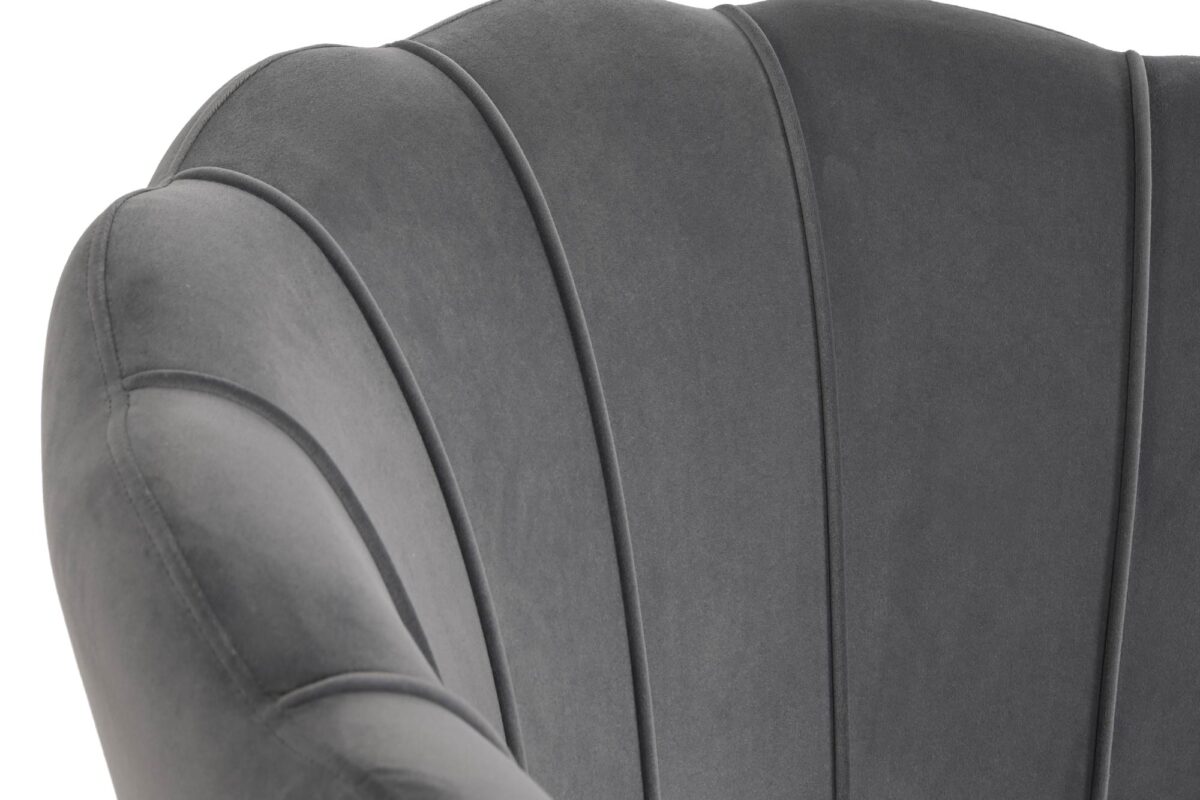 Fotoliu Velvet Gray, 91cm Fotoliu Velvet Gray, 91cm