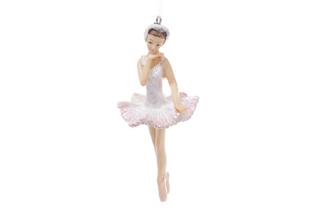 Jucărie de brad Balerina, 11 cm Jucărie de brad Balerina, 11 cm