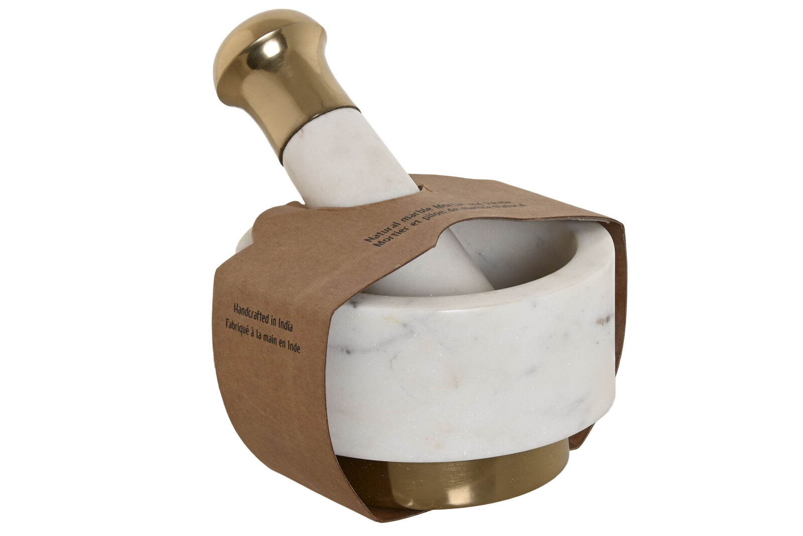 Spice Mortar Marble Brass Spice Mortar Marble Brass