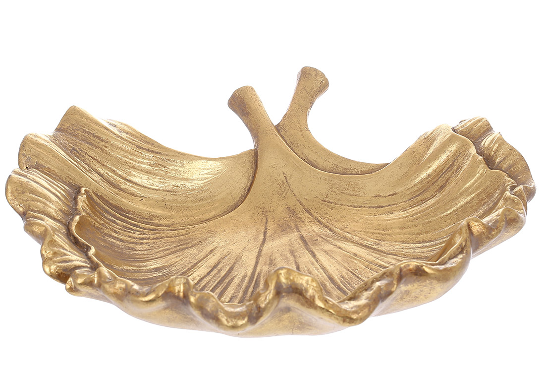 Декоративное плато Ginkgo Gold, 22cm Декоративное плато Ginkgo Gold, 22cm
