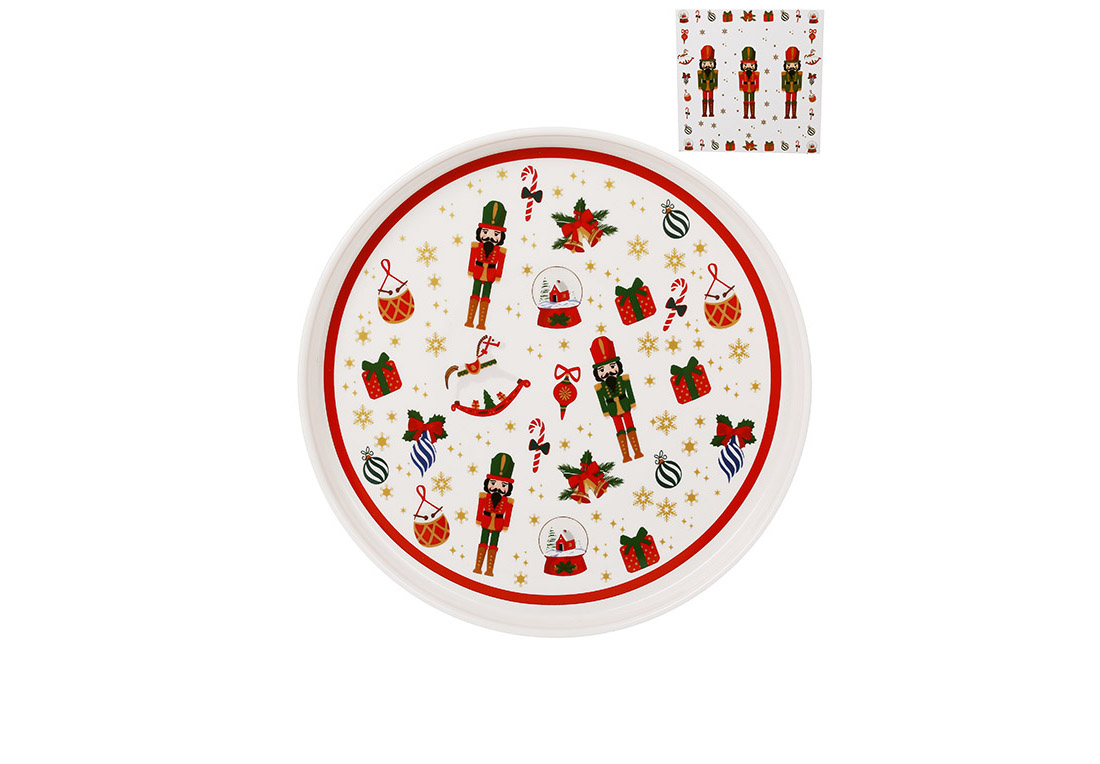 Farfurie Christmas 25cm Farfurie Christmas 25cm