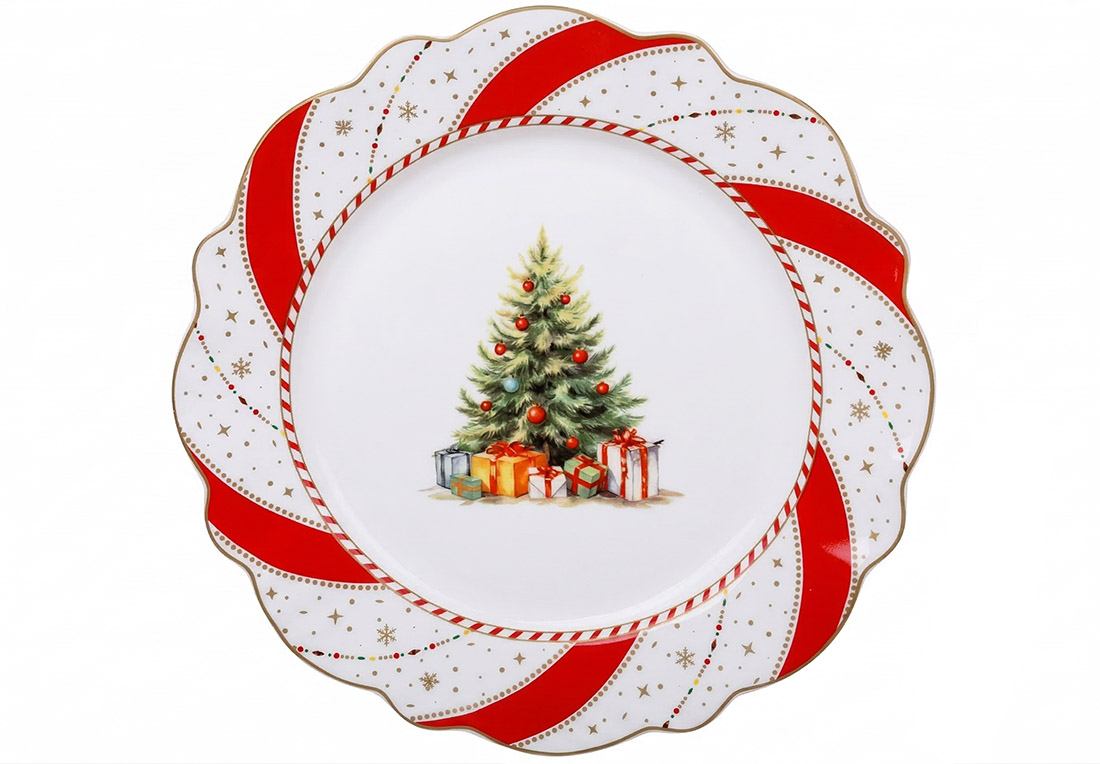 Сервировочное блюдо Christmas Ribbon Сервировочное блюдо Christmas Ribbon