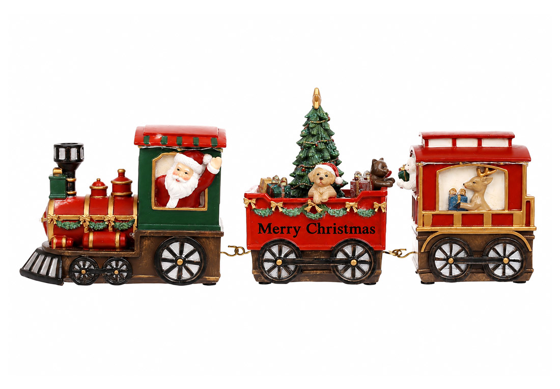 Tren decorativ cu brad LED Tren decorativ cu brad LED